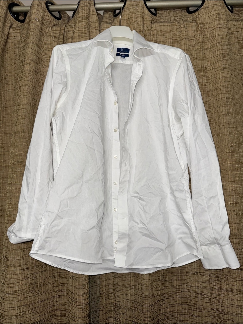 George White Men's Long-Sleeve Dress Shirt
